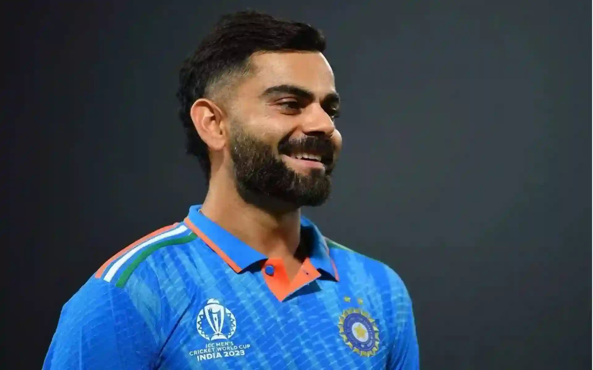 2023 - Virat Kohli sported a mullet during the ICC World Cup