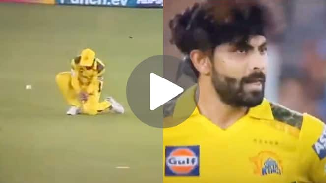 [Watch] Furious Jadeja Gives 'Death Stare' To Gaikwad As His Horrible Misfield Results In 6 Runs