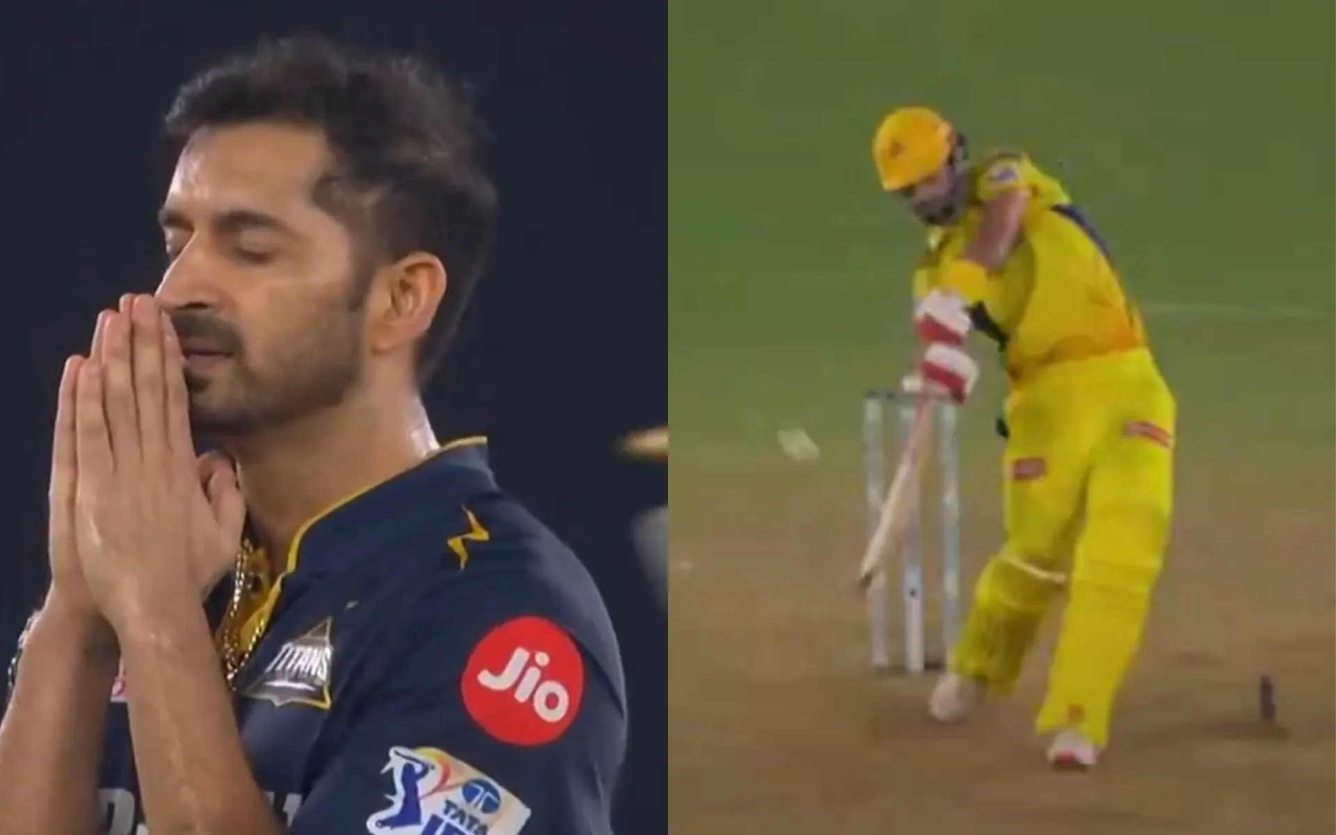 Daryl Mitchell's wicket vs GT (X.com)