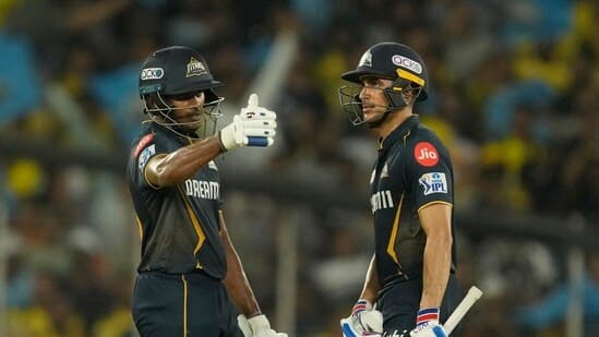 Sudharsan and Gill scored centuries for GT. (X)