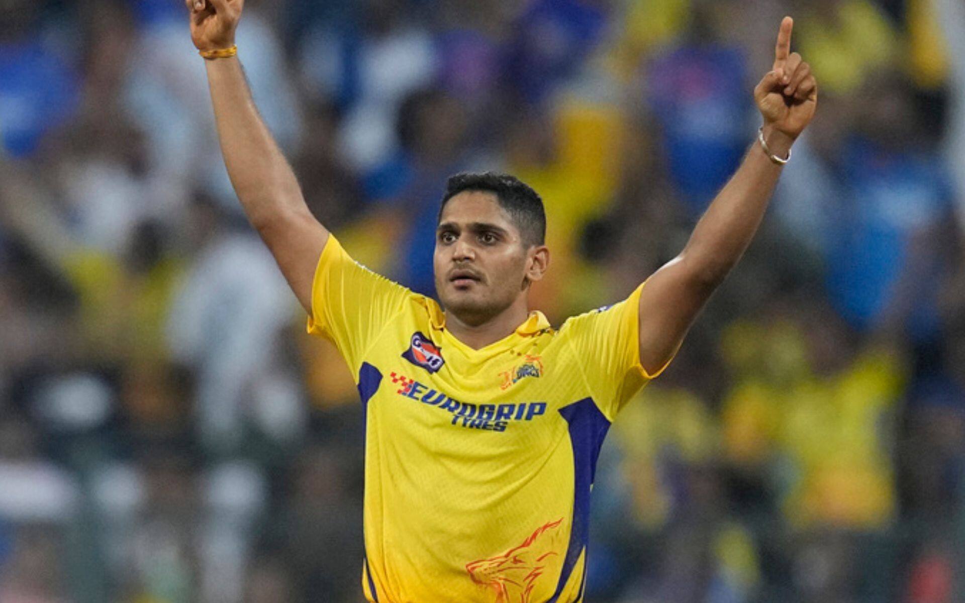 Tushar Deshpande has been the higehst wicket-take for CSK in IPL 2024 [AP Photos]