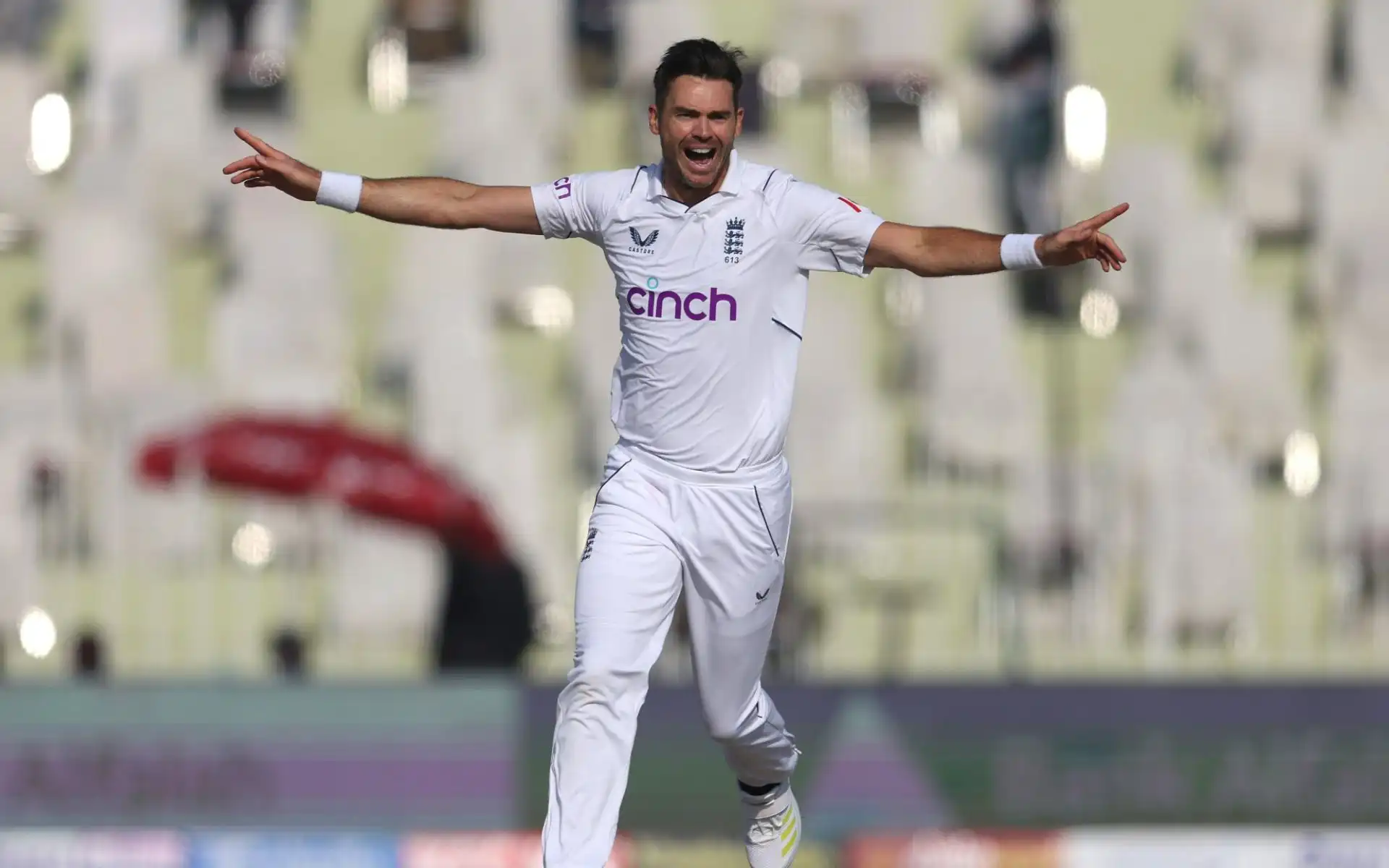 James Anderson for England in India (X.com)