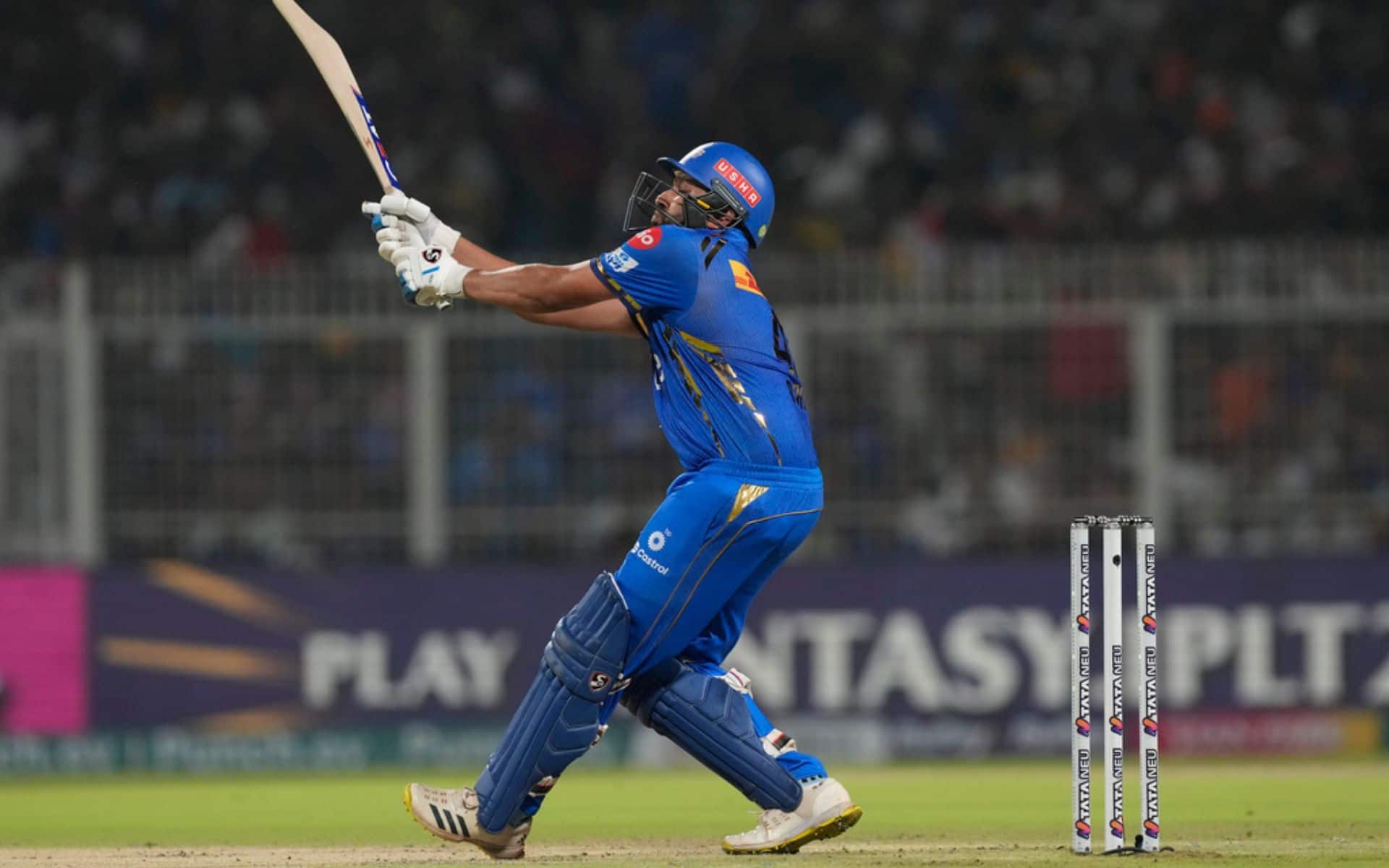 Rohit Sharma wasn't in any touch vs KKR in Eden (AP Photo)
