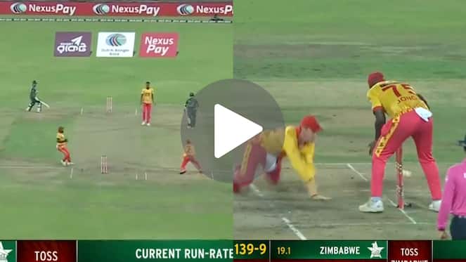 [Watch] CSK's Mustafizur Survives 2 Run Outs In A Ball As ZIM Commit Comedy Of Errors