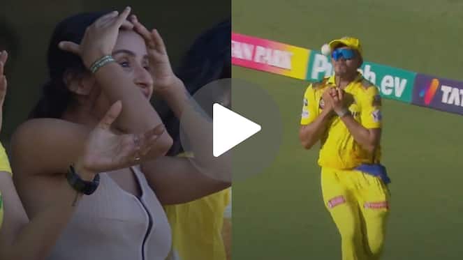 [Watch] Theekshana Sends CSK Fangirl Into Depression As He Drops 'Easiest Catch Of IPL 2024'