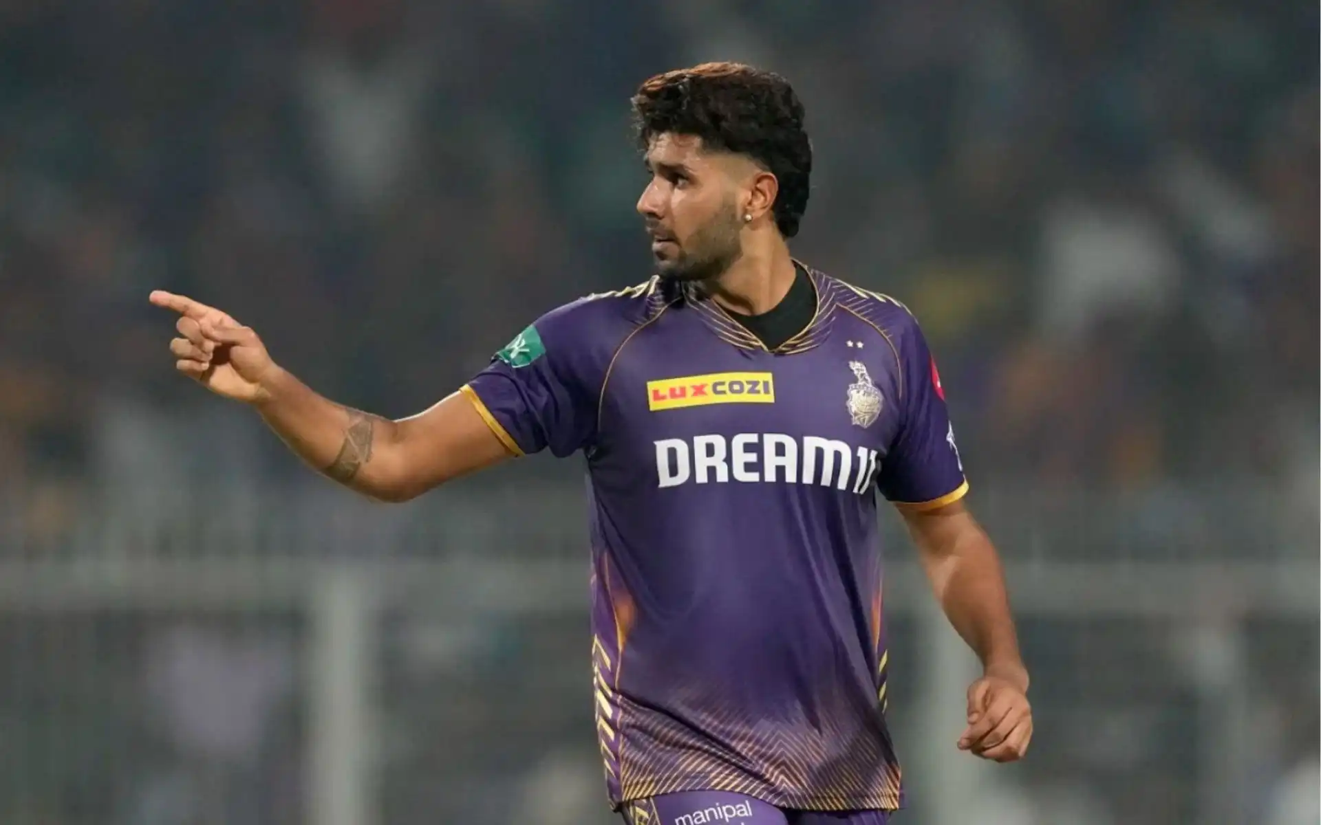 Harshit Rana celebrating a wicket for KKR in IPL 2024 (AP)