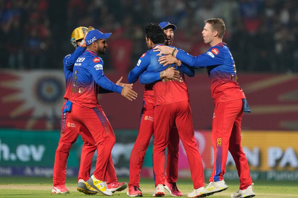 RCB won 5th game on trot [AP]
