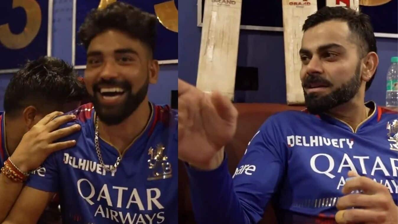 Virat Kohli Joins in Banter with Siraj and Karn [x.com]