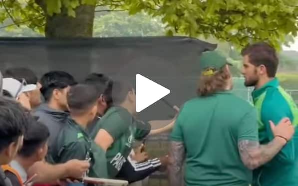 [Watch] Shaheen Afridi Involved In Fight With Afghan Fan In Ireland Before Security Intervenes