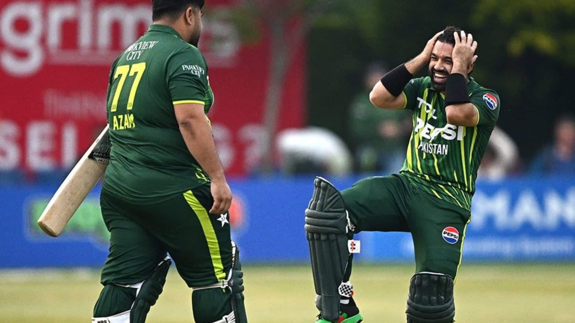 Pakistan won the 2nd T20I vs IRE [X.com]