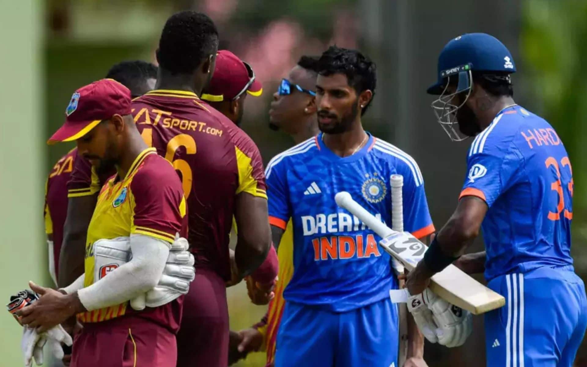 West Indies and Indian players in 2023 (x.com)