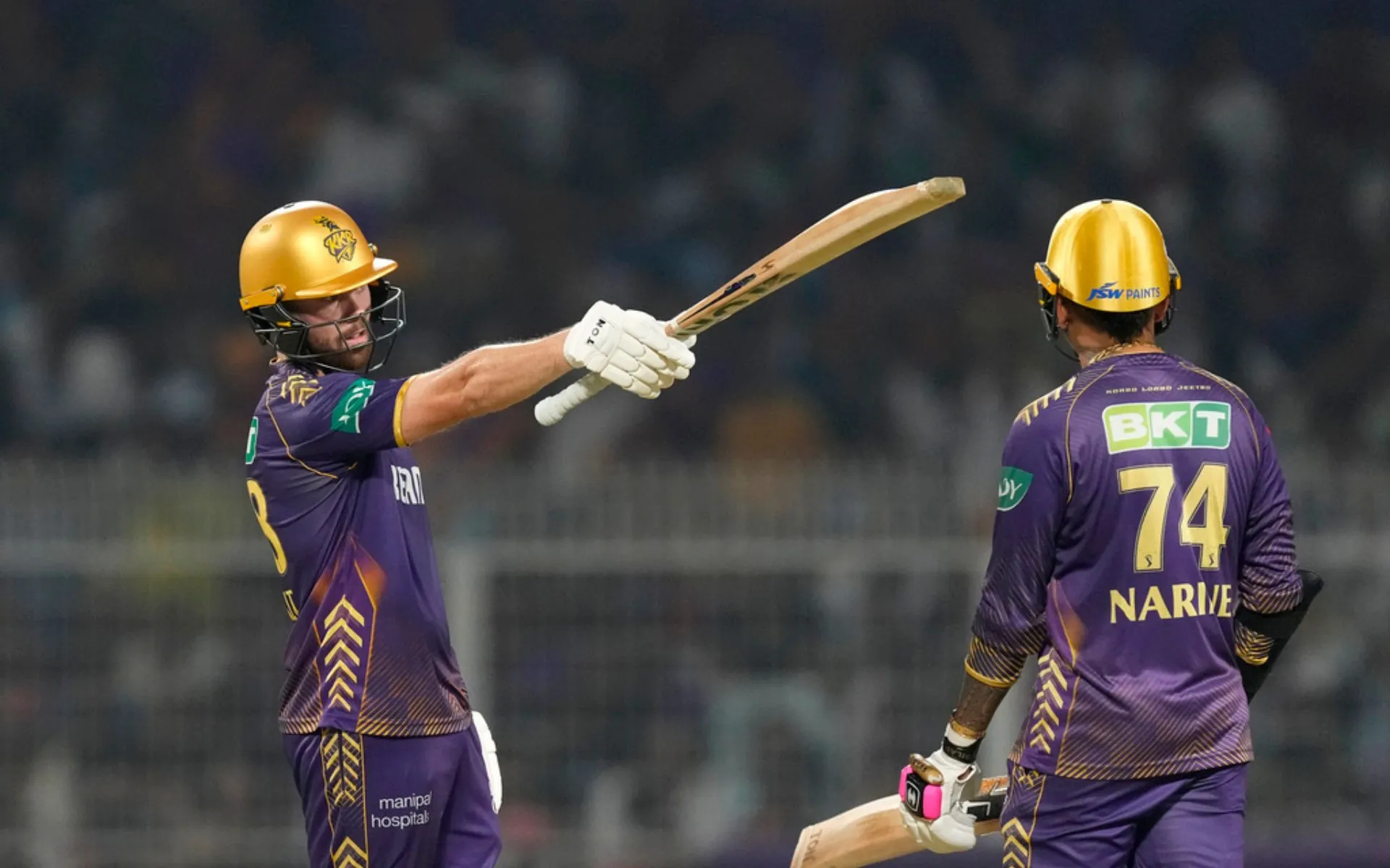 Salt formed an explosive partnership with Sunil Narine for KKR (AP)