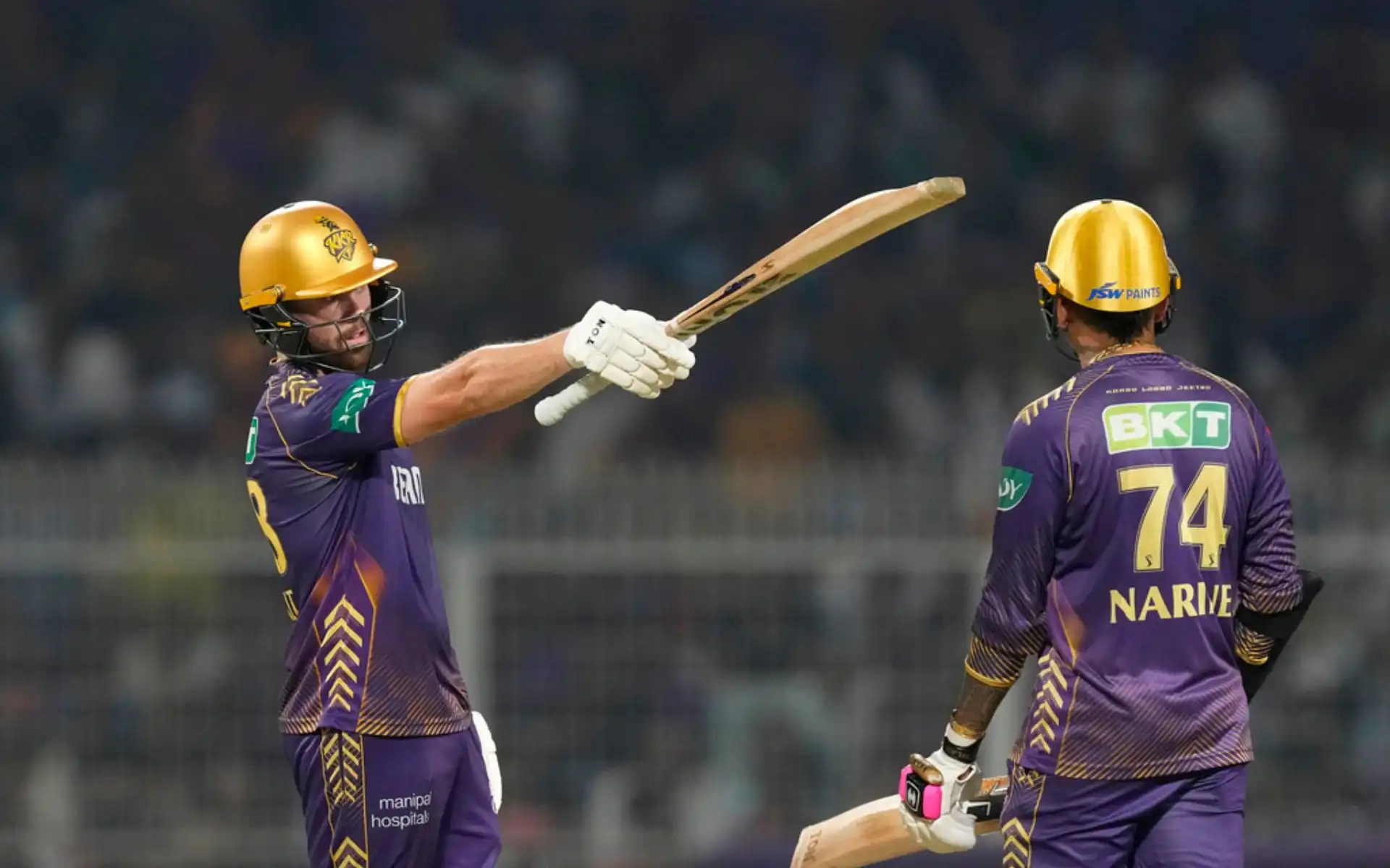 Salt formed an explosive partnership with Sunil Narine for KKR (AP)