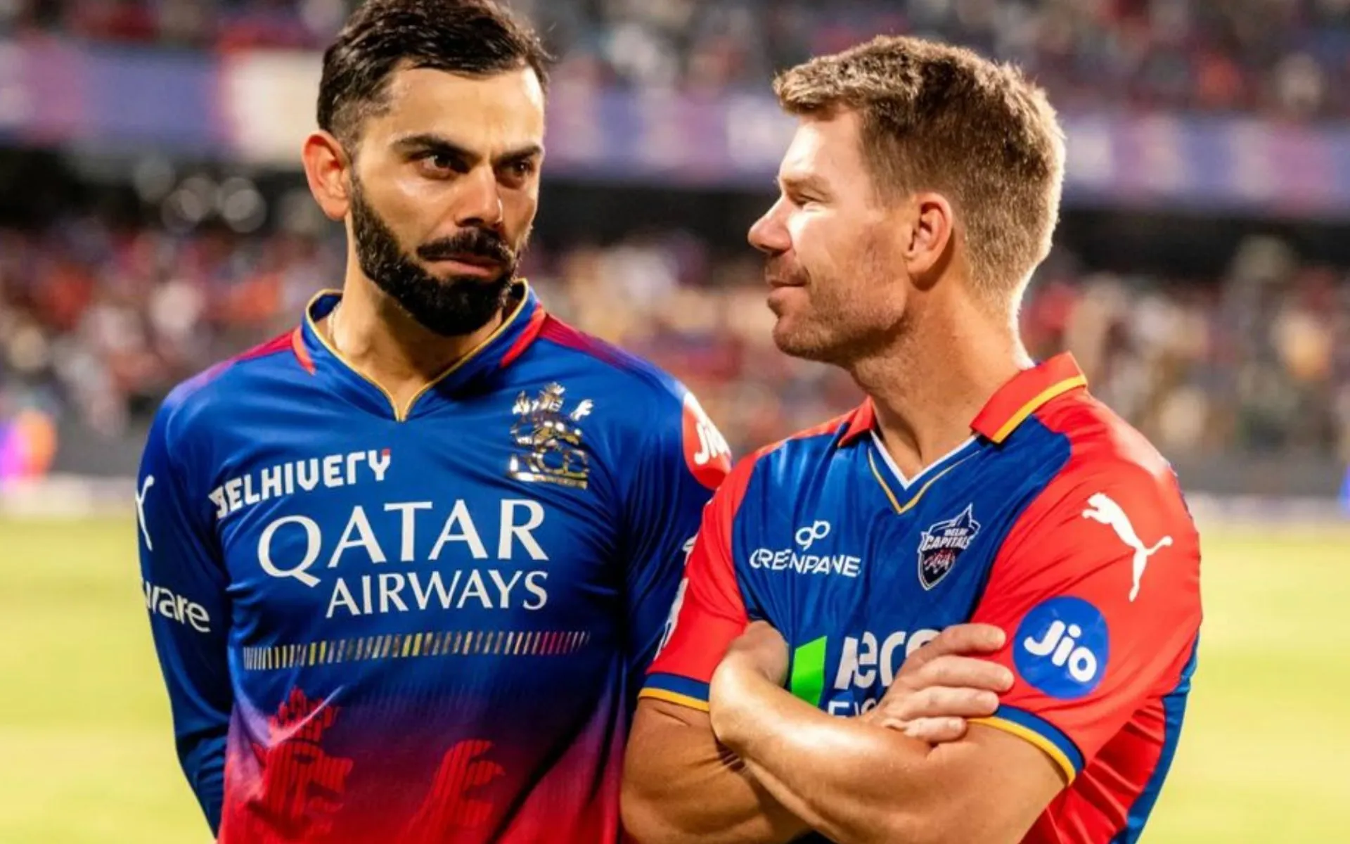 David Warner and Virat Kohli (Instagram)