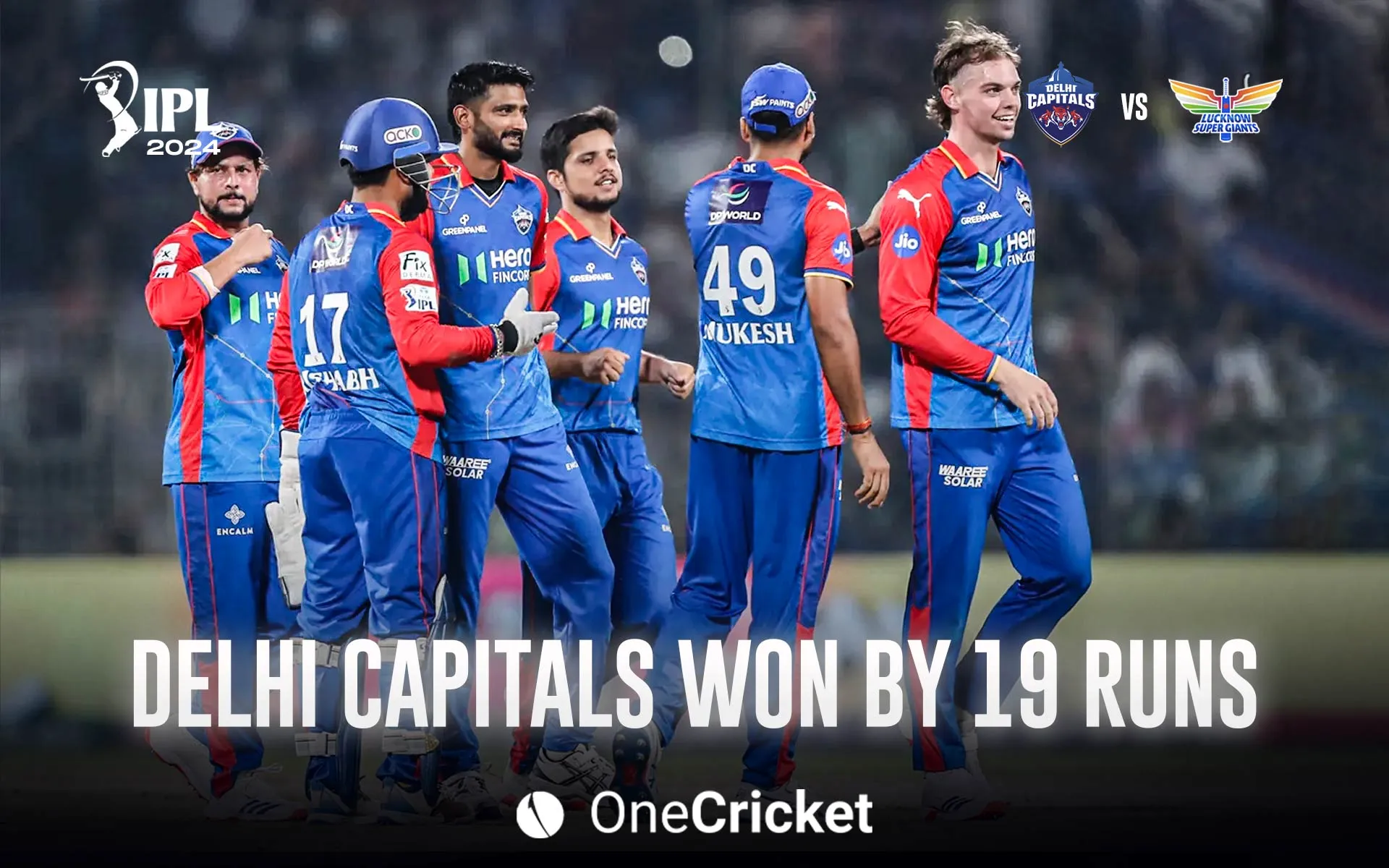 Live Blog - DC Vs LSG Live Score (OneCricket)