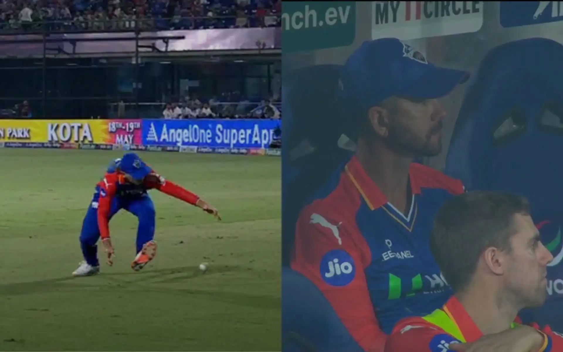 Jake-Fraser McGuruk dropped a simple catch (X.com)