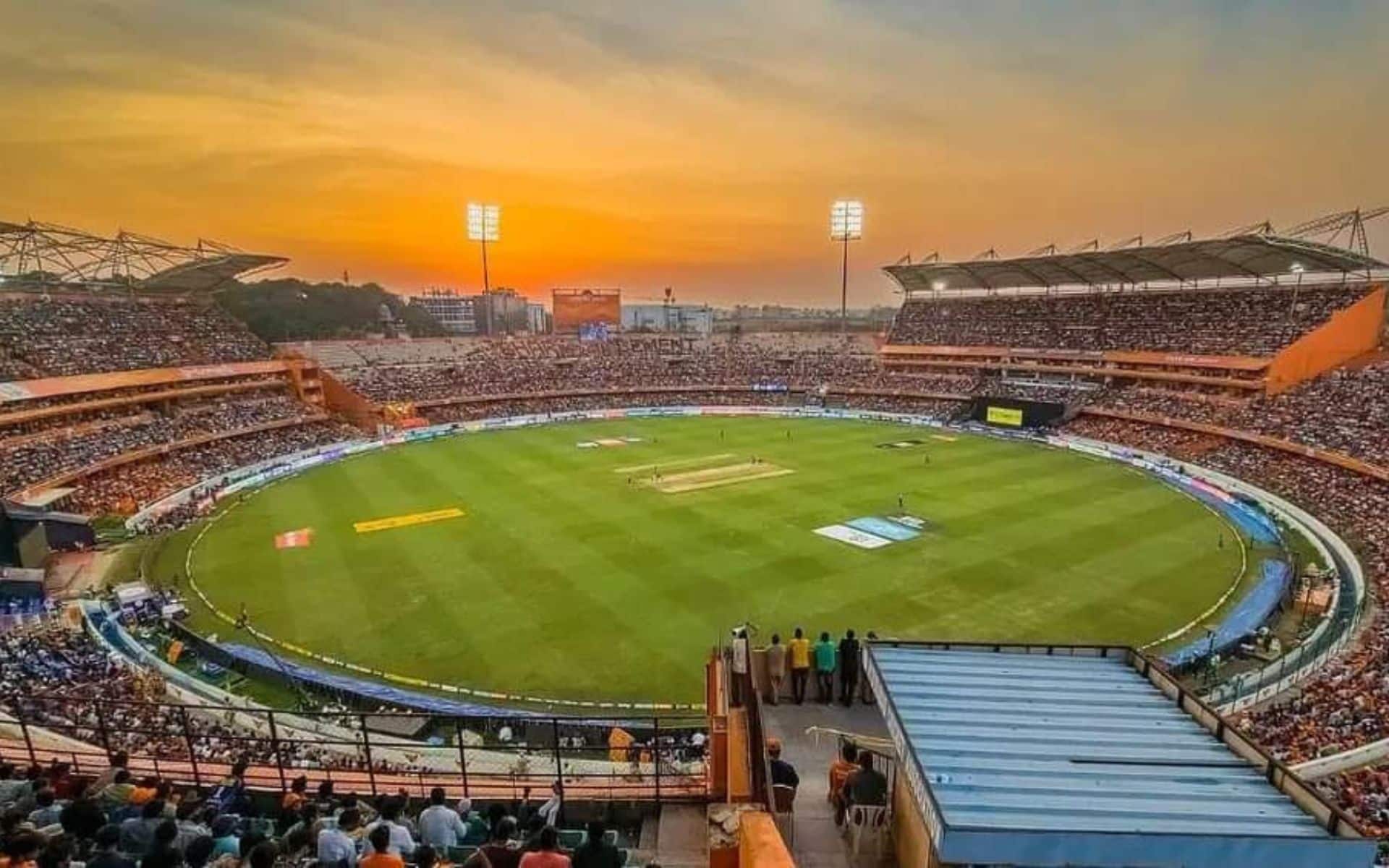 Rajiv Gandhi Stadium Hyderabad (x.com)
