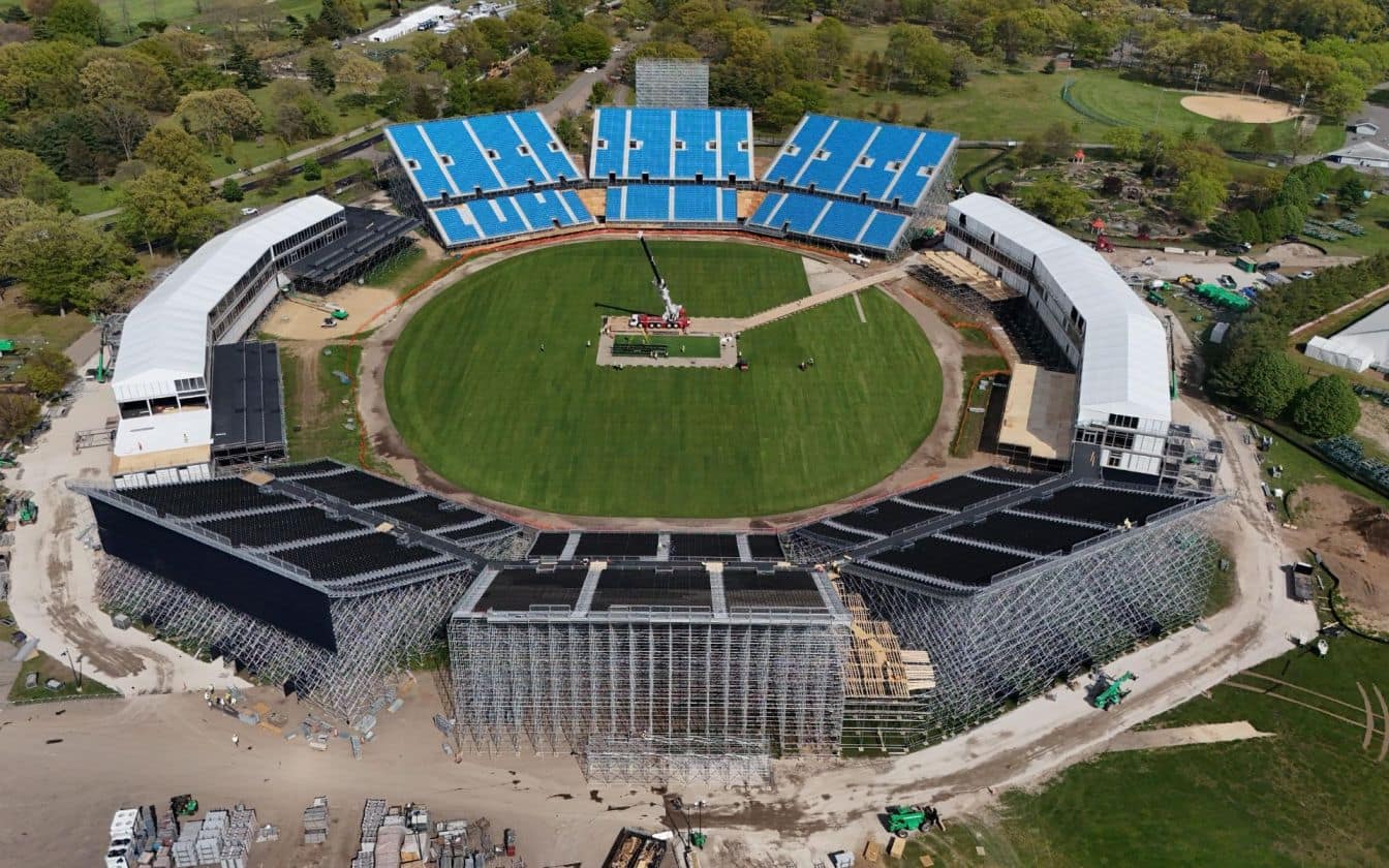 Nassau County International Cricket Stadium in New York for IND-PAK T20 WC clash (X.com)