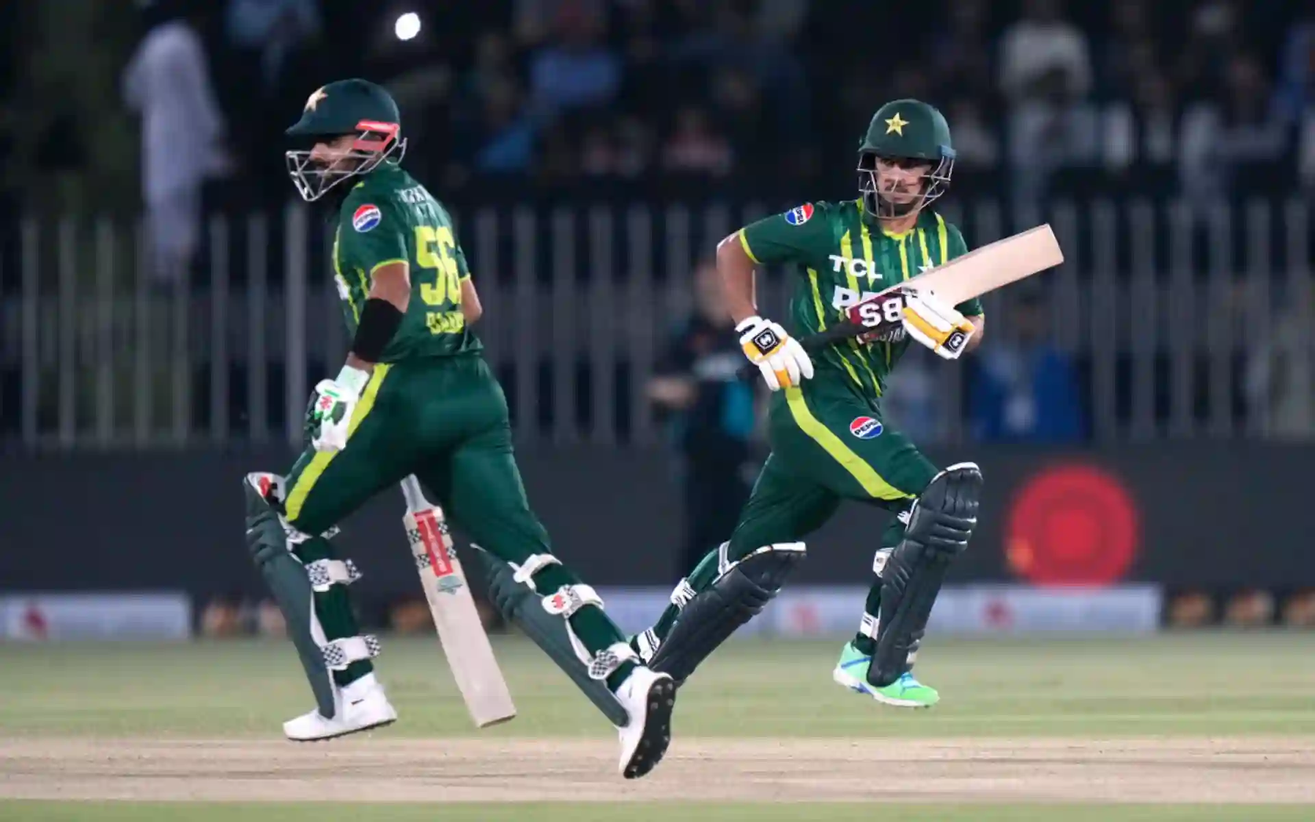 Babar Azam, Saim Ayub in action vs New Zealand (Associated Press)