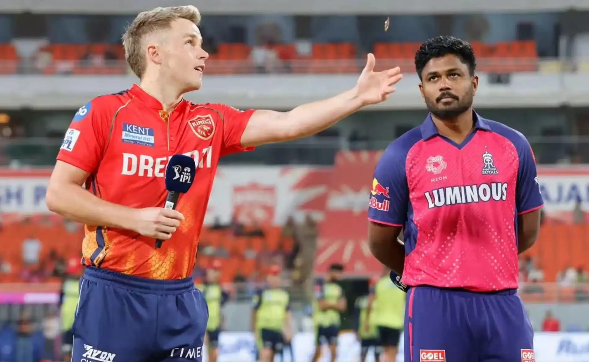 Sam Curran and Sanju Samson (BCCI)
