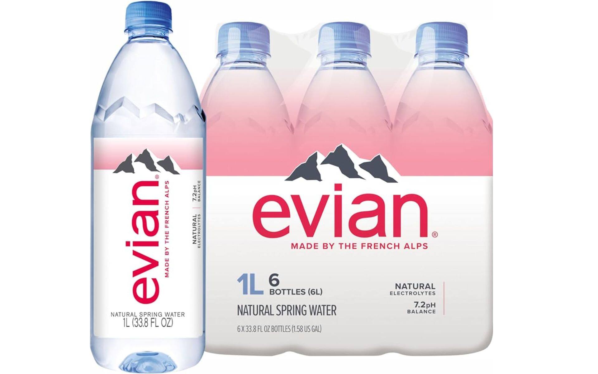 Virat Kohli drinks Evian's Natural Spring water that costs 4000/- per litre. [X.com]