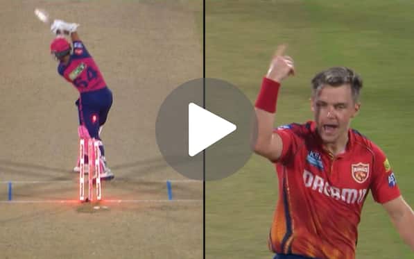 [Watch] Sam Curran's Animated Send-Off To Jaiswal As He Cleans Him Up With A Swinging Beauty