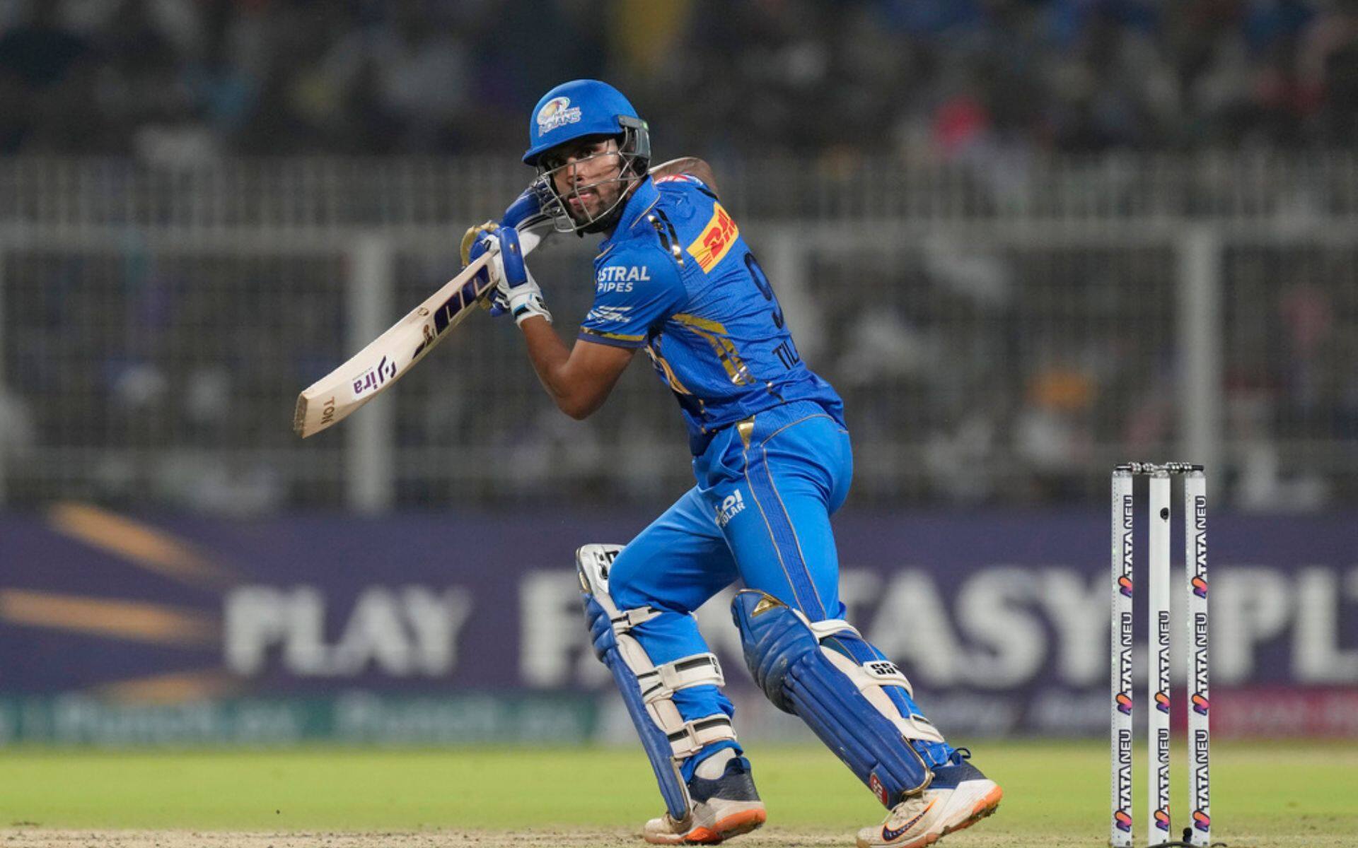 Tilak Varma has been the most in-form batter for MI [AP Photos]