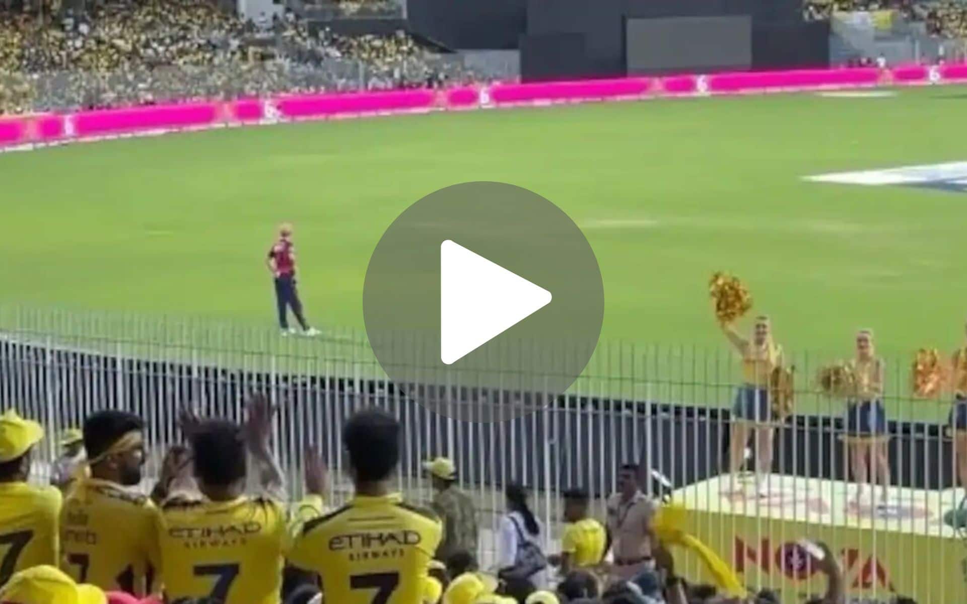 [Watch] CSK Fans 'Shake A Leg' With Cheerleaders In Chennai; Video Goes Viral