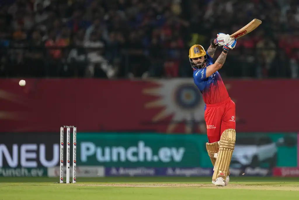 Kohli in action for RCB [AP]