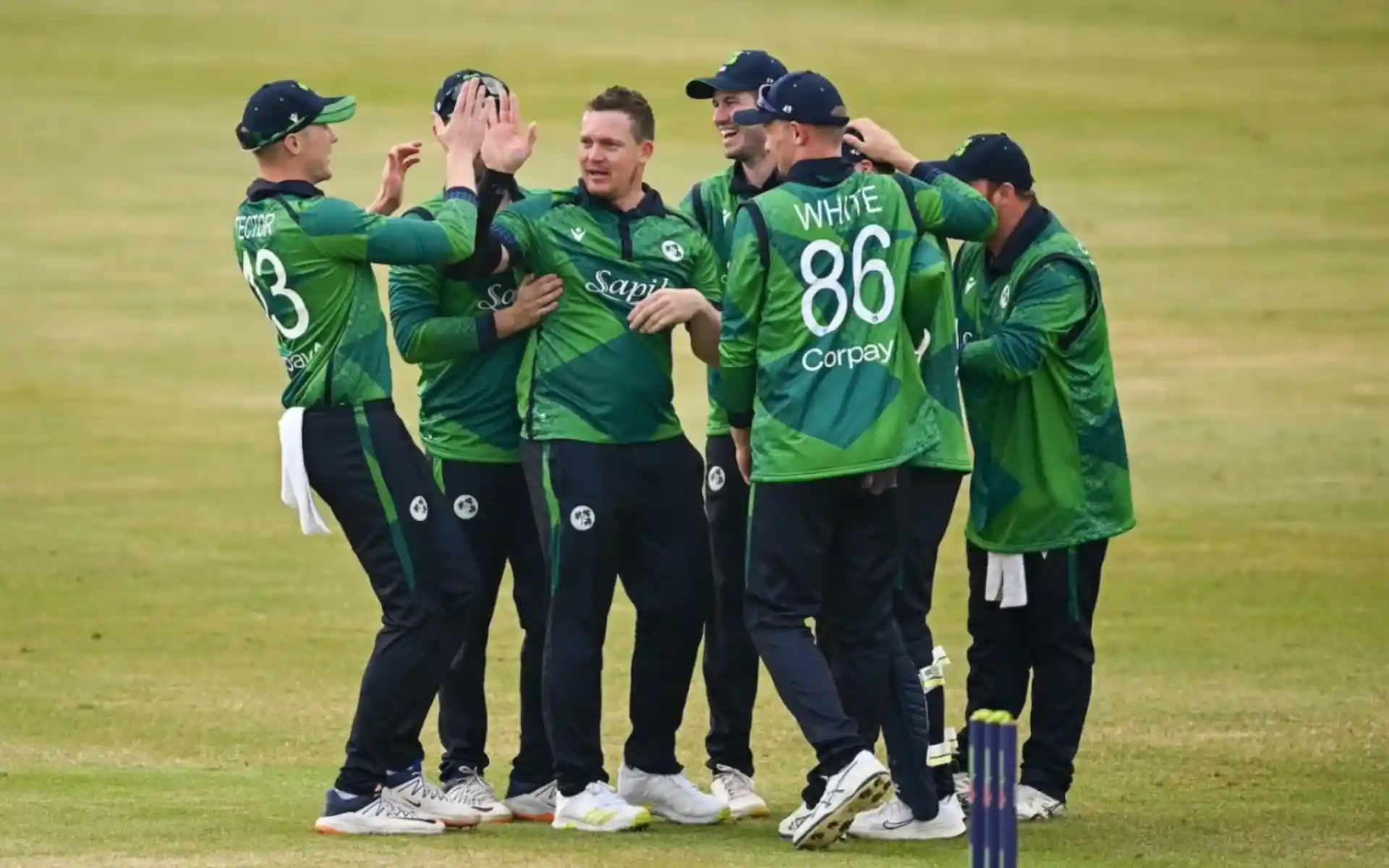 Ireland players during their home series against Pakistan in May 2024 (x.com)