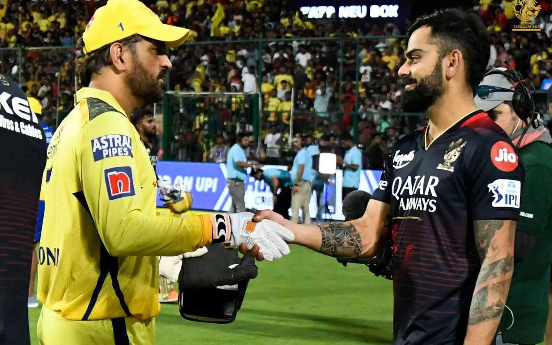 MS Dhoni and Virat Kohli in IPL (X.com)