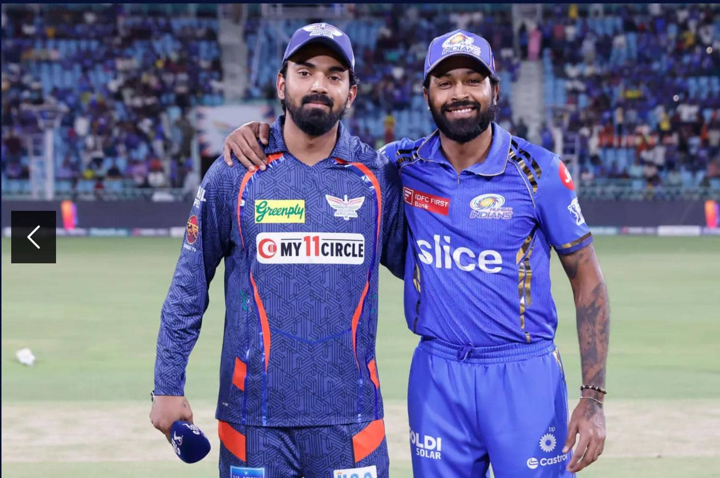 Hardik Pandya and KL Rahul, two captains [iplt20]
