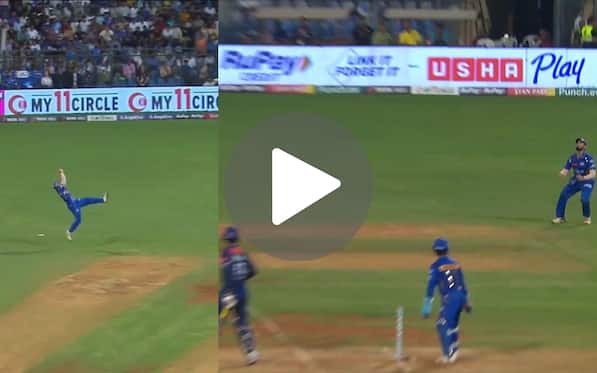 [Watch] Nehal Wadhera's Back-Breaking Catch Leaves Hooda And LSG Speechless At Wankhede