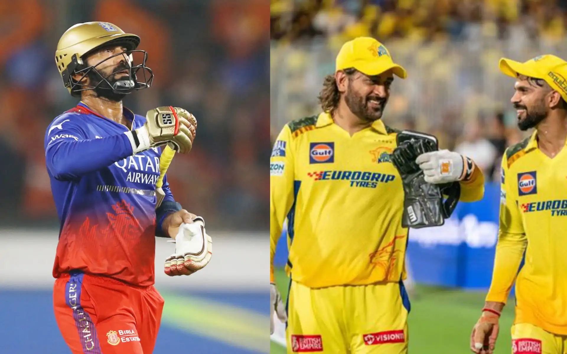 Ruturaj Gaikwad, Dinesh Karthik engaged is social media activity ahead of RCB-CSK IPL 2024 Clash (X.com)