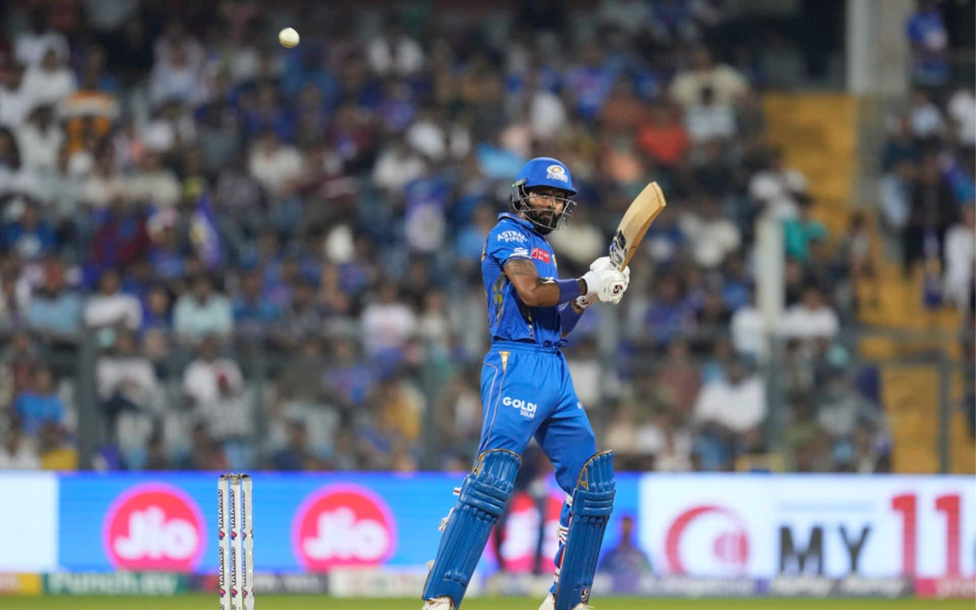 Hardik Pandya scored a sluggish 16 against LSG (AP)