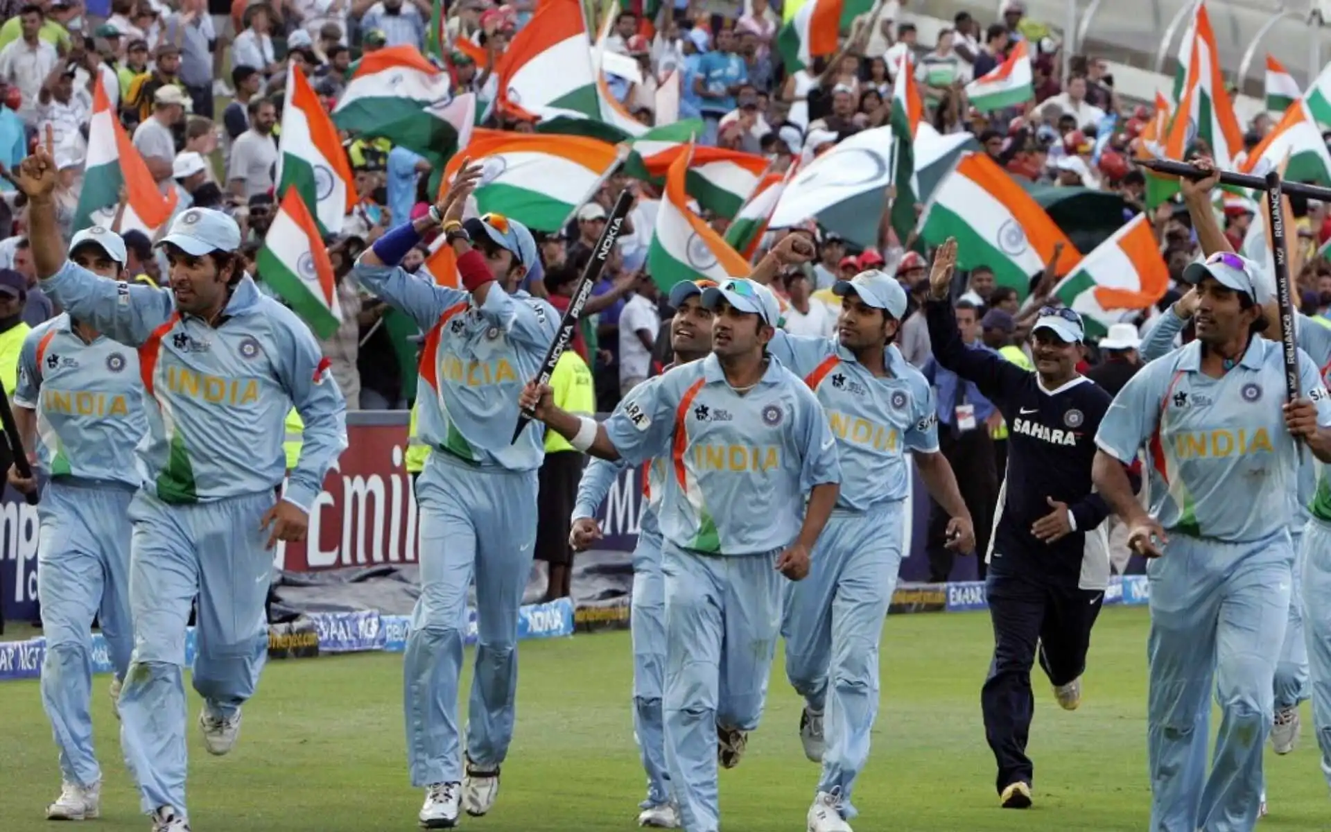 Indian jersey for T20 World Cup 2007 (Twitter)