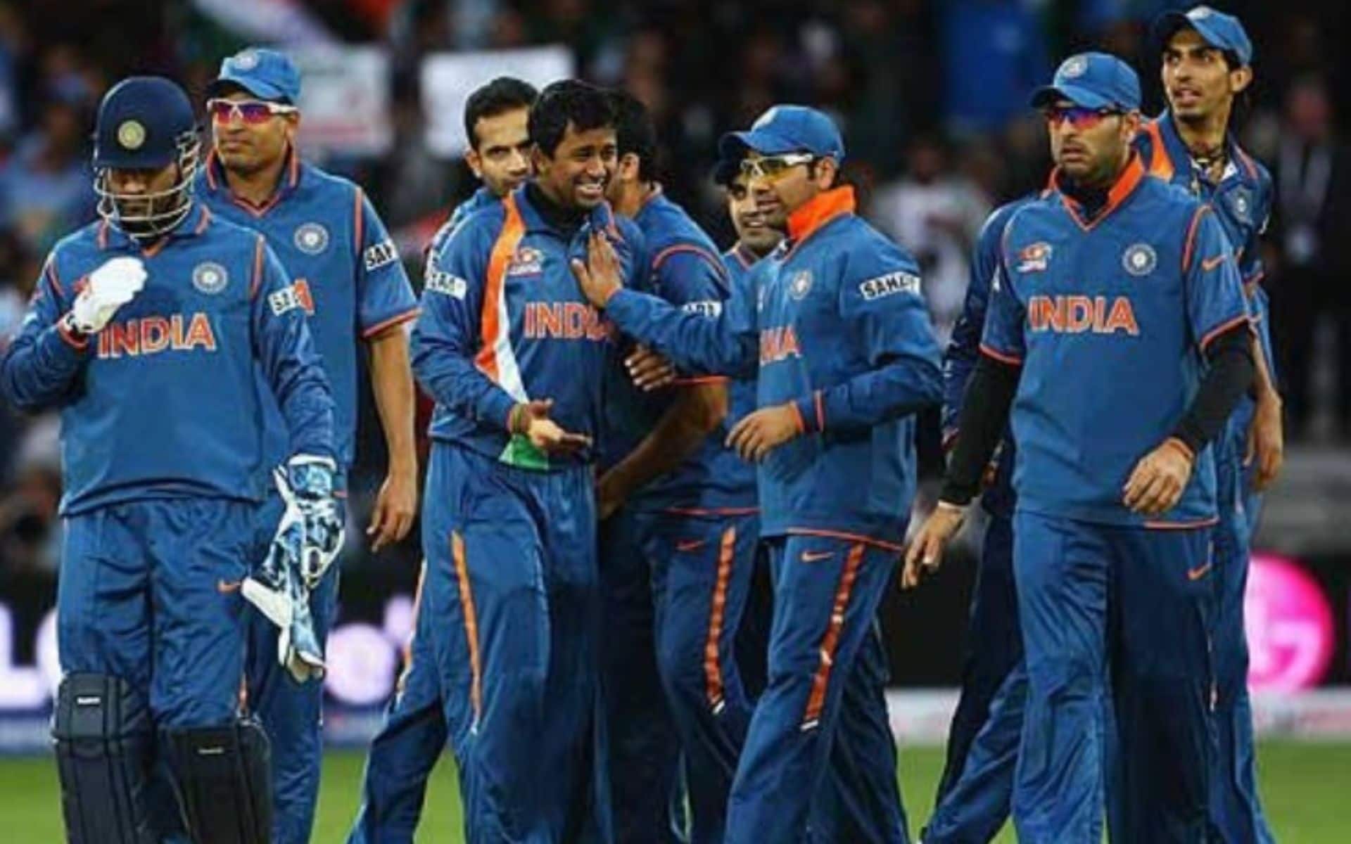 Indian jersey for T20 World Cup 2009 (Twitter)