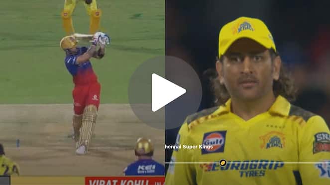[Watch] MS Dhoni Gives 'Death Stare' To Deshpande As Kohli Smacks Him For 2 Sixes Before Rain Interruption