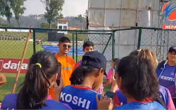 Nepal's Women Cricketers Click Pictures With Rape-Acquitted Sandeep Lamichhane To Show Support