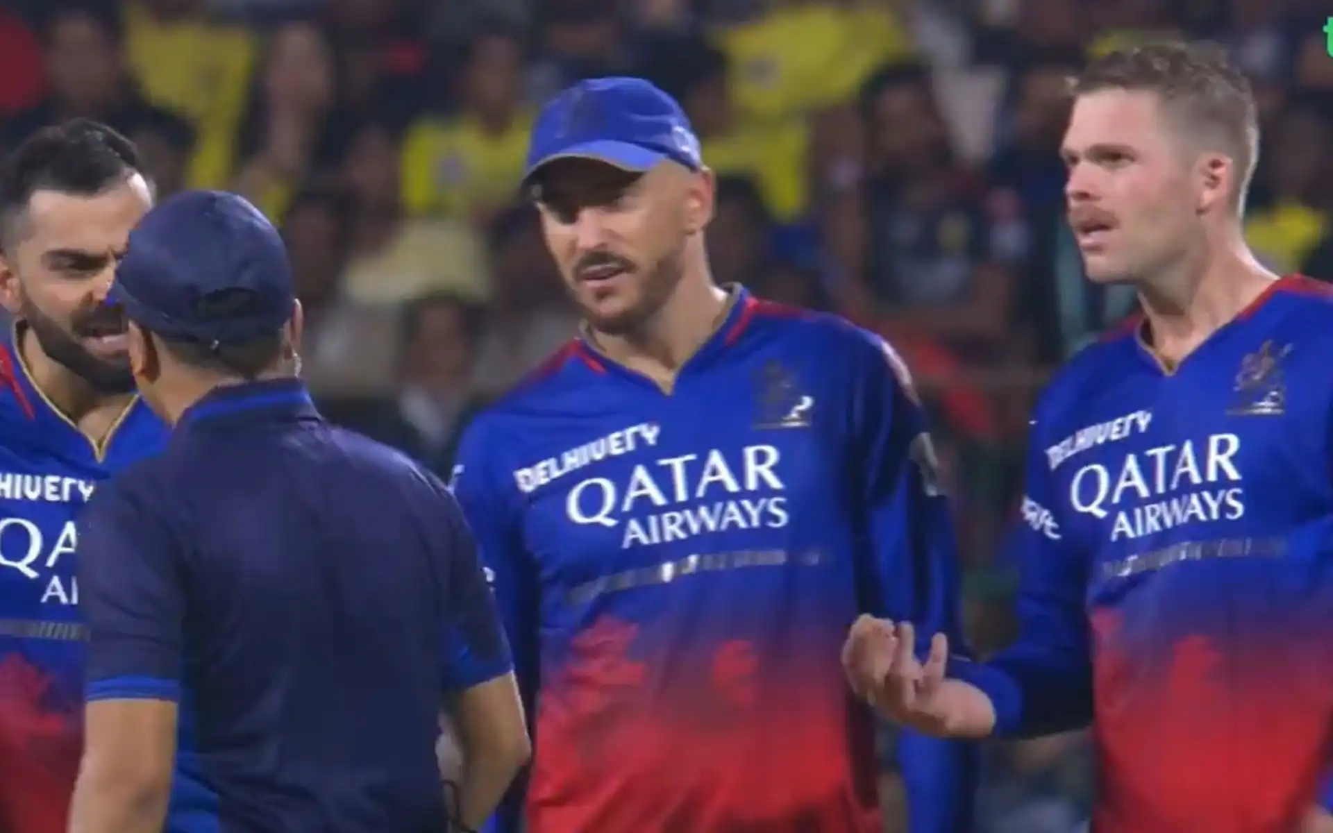Virat Kohli in anger against CSK [X.com]