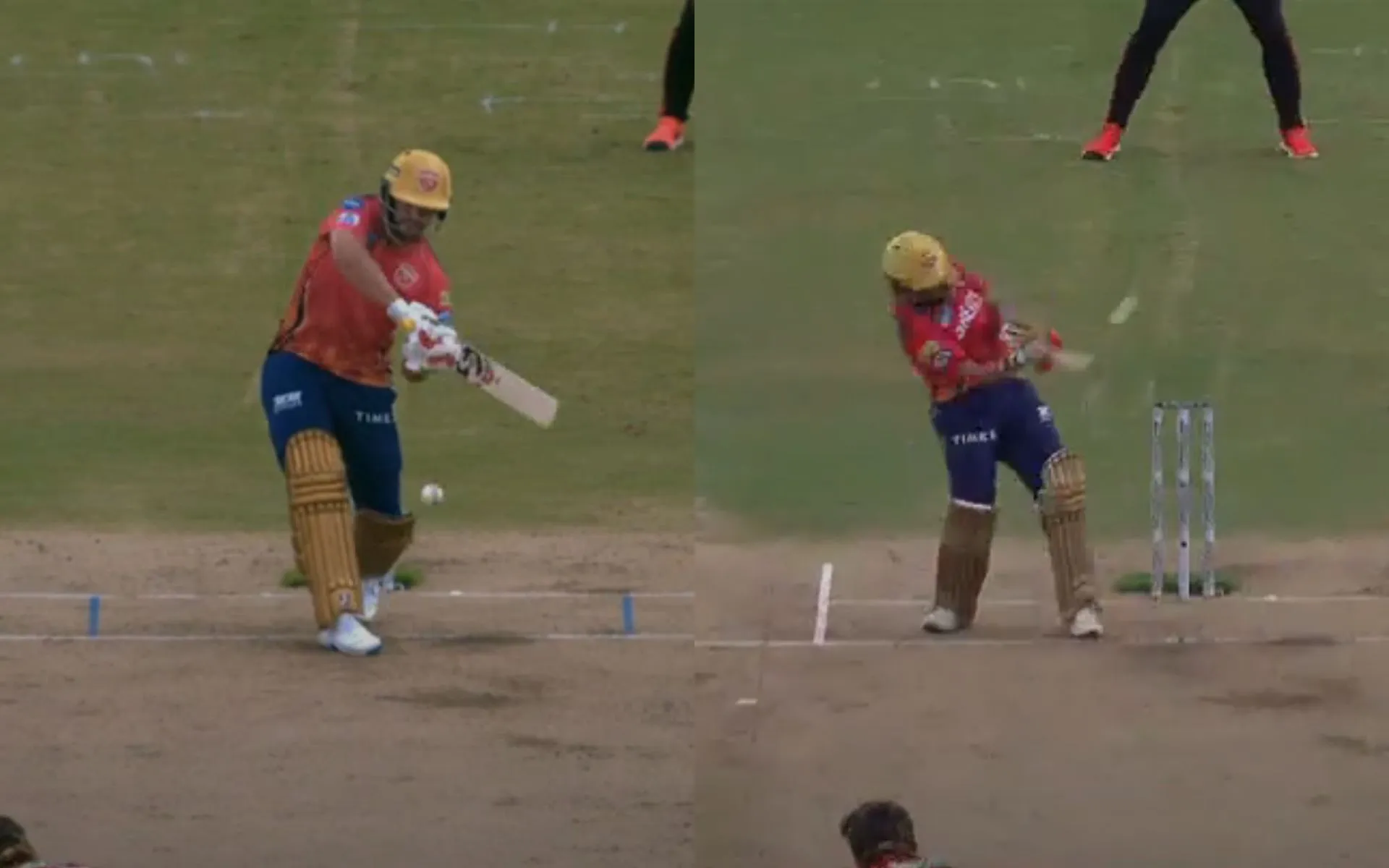Prabhsimran Singh, Rilee Rossouw in action vs SRH (X.com)