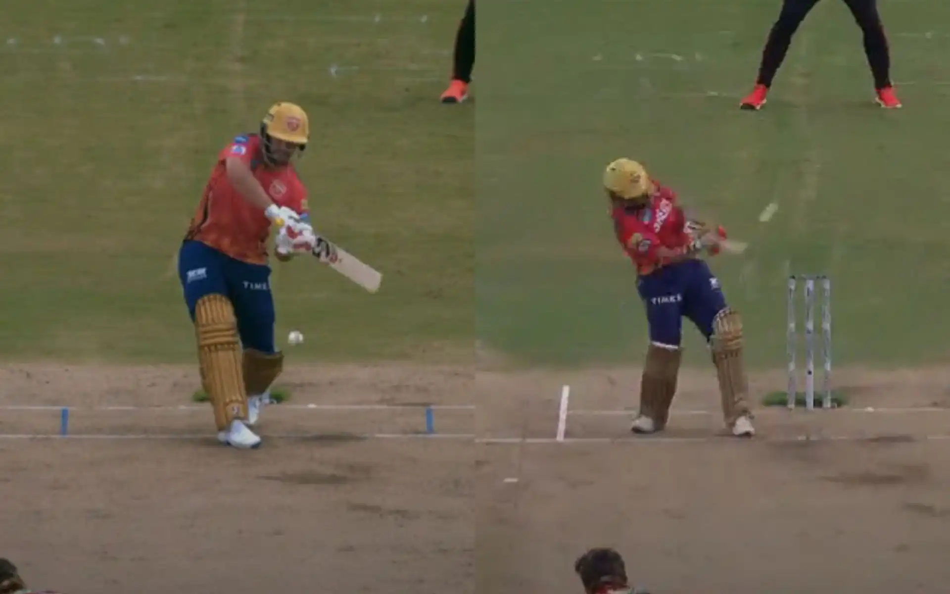 Prabhsimran Singh, Rilee Rossouw in action vs SRH (X.com)