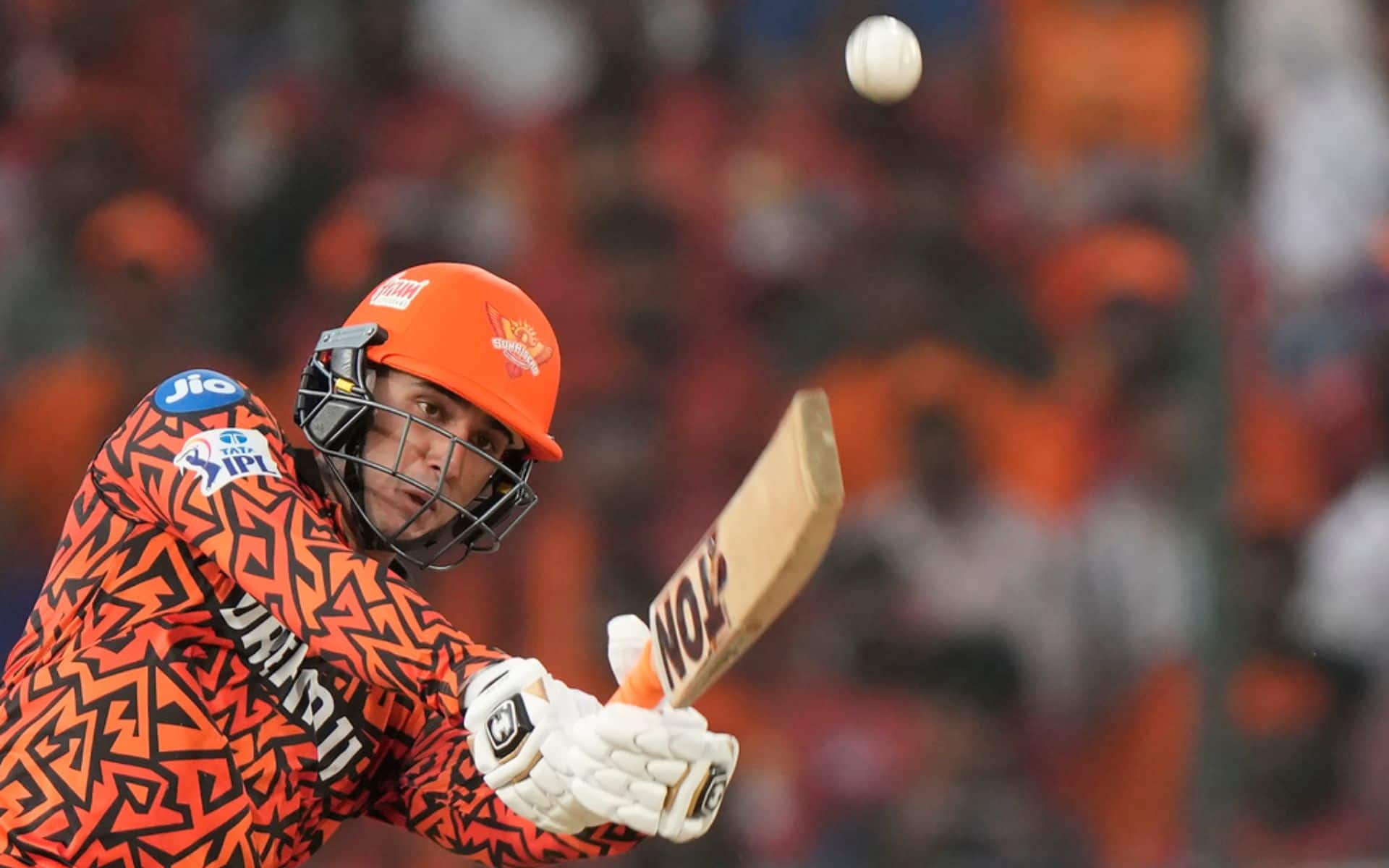 Abhishek smoked a 28-ball 66 in SRH's last league game (AP)