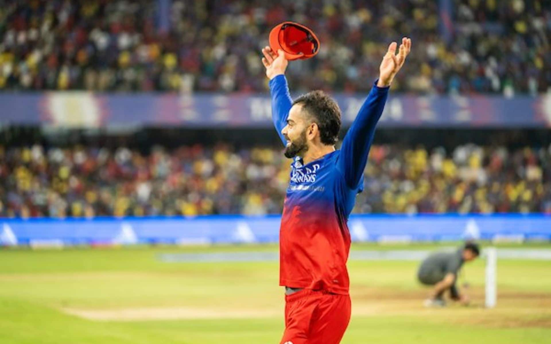 Virat Kohli after RCB's win over CSK in IPL 2024 (X.com)