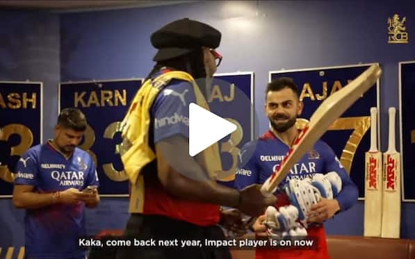 [Watch] Gayle To Play In IPL 2025? Kohli Pleads Universe Boss To Come Out Of Retirement