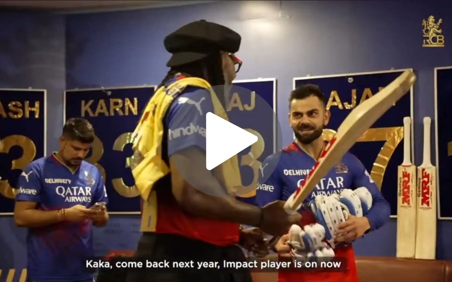 [Watch] Gayle To Play In IPL 2025? Kohli Pleads Universe Boss To Come Out Of Retirement