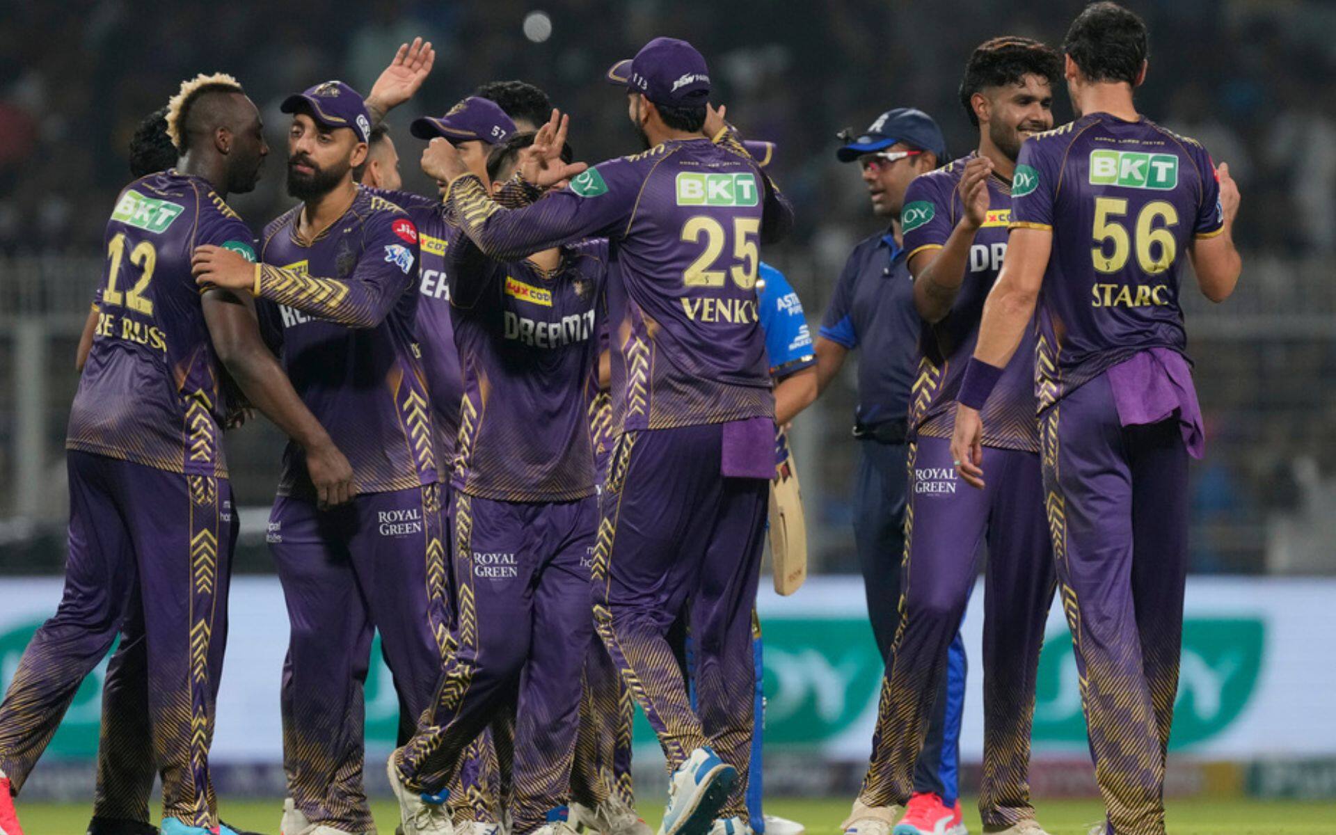 KKR's Probable XI For IPL 2024 Qualifier [AP]