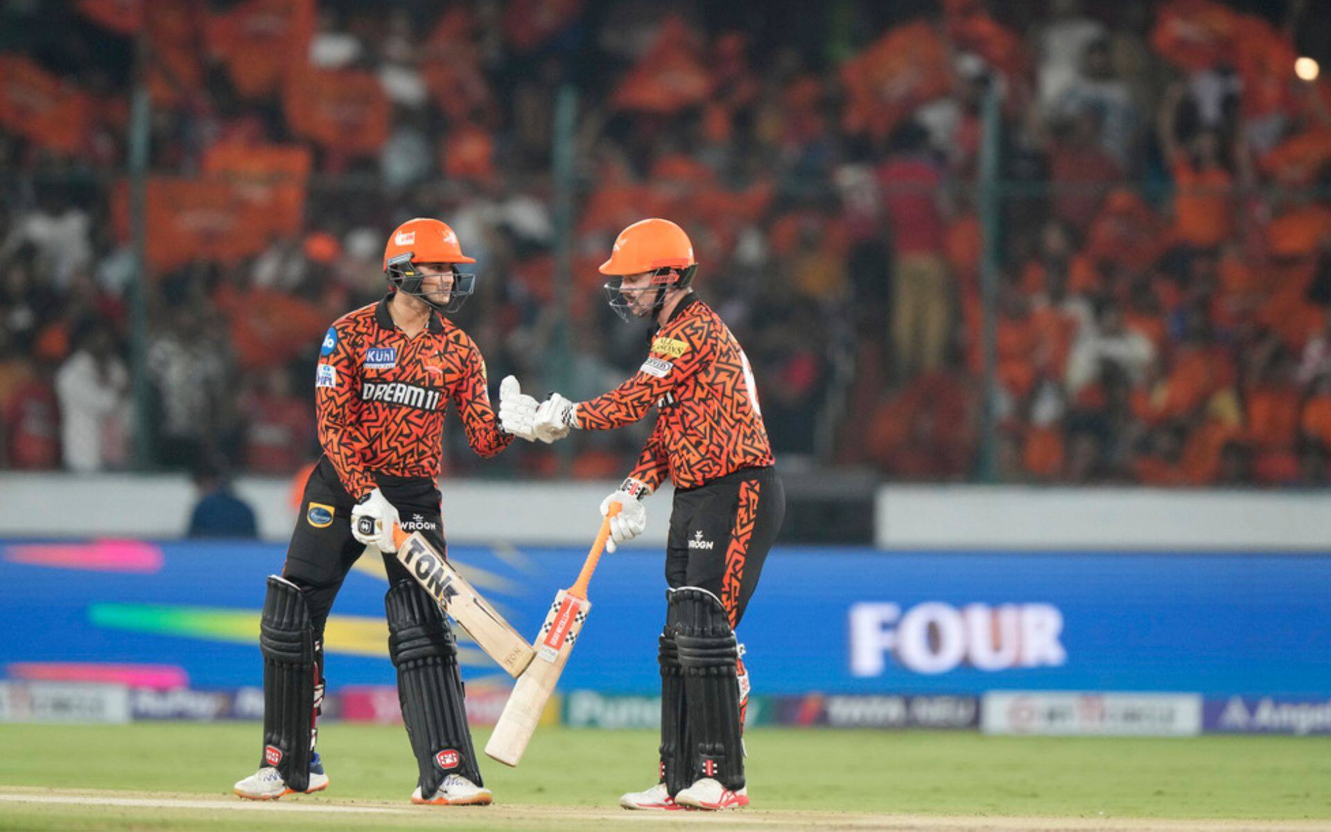 Abhishek Sharma and Travis Head are presently the most destructive openers in IPL 2024 (AP)