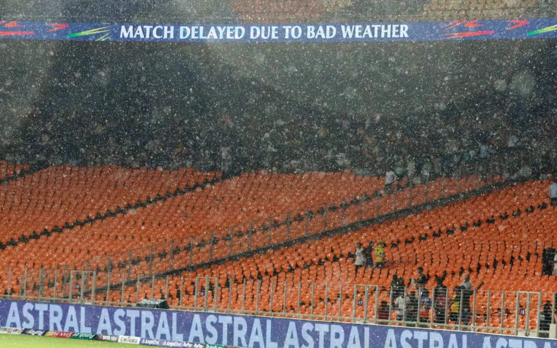 Narendra Modi Stadium was fully covered during GT vs KKR (BCCI)