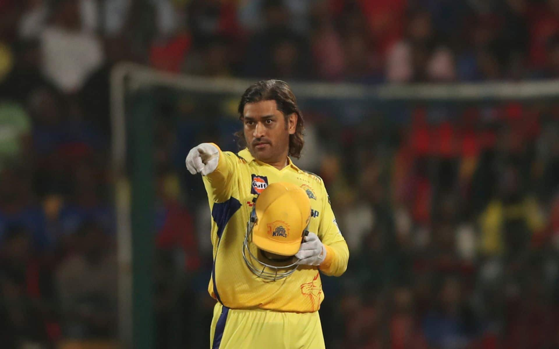 MS Dhoni in action in IPL 2024 (AP)